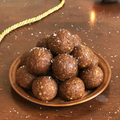 COCONUT LADDU (PALM JAGGERY)