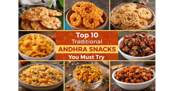andhra snacks collage