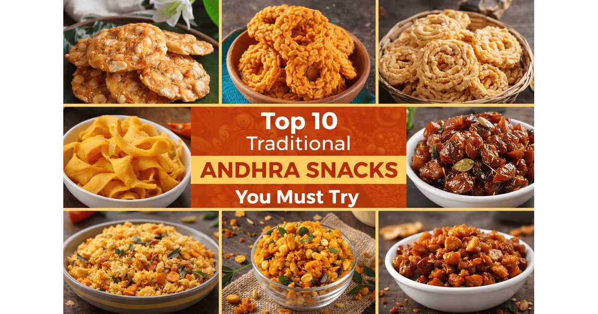 andhra snacks collage